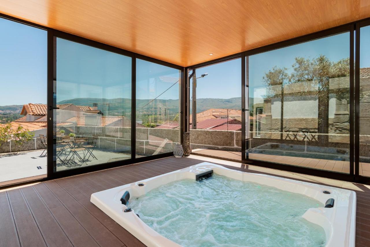גובאיה Casa De Lagarinhos Jacuzzi Spa Jogos Gym - Serra Da Estrela - Seia - Gouveia מראה חיצוני תמונה